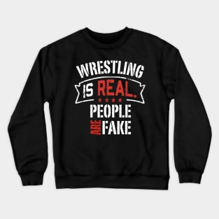 Funny Wrestling Crewneck Sweatshirt